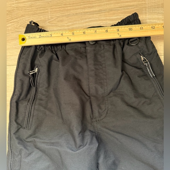 Coltech Boys Black Insulated Snow Ski Pants 3M Thinsulate Youth Size 10 - Picture 9 of 13